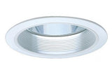 ELCO Lighting EL730W 7 Inch CFL Horizontal Reflector with Baffle 18W White Finish