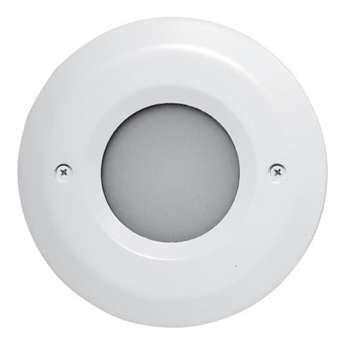 ELCO Lighting ELST8430W Round Mini LED Step Light with Open Faceplate 3W 3000K 12V White Finish | BuyRite Electric