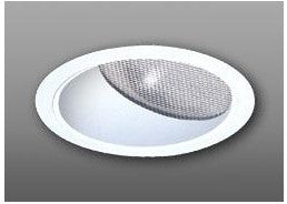 ELCO Lighting EL921W 8 Inch CFL Reflector Wall Wash with Regressed Prismatic Lens (2) 42W White Finish