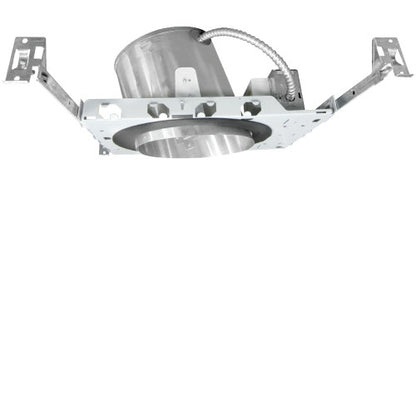 ELCO Lighting ELH213E 7 Inch CFL Horizontal Downlight with Plaster Frame 26W 120/277V