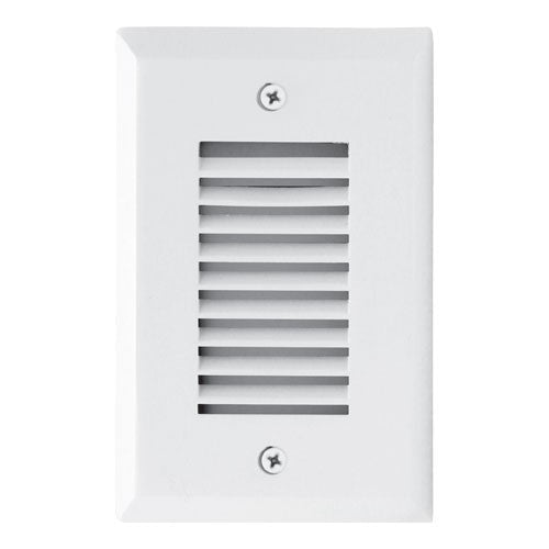 ELCO Lighting ELST9240W Mini LED Step Light with Angled Louver 2W 4000K 1000 lm 12V White Finish | BuyRite Electric