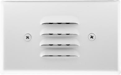 ELCO Lighting ELST65W Mini LED Step Light with Angled Louver 0.8W 3000K 120V White Finish | BuyRite Electric