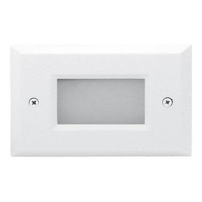 ELCO Lighting ELST9530W Mini LED Step Light with Open Faceplate 2W 3000K 120V White Finish | BuyRite Electric