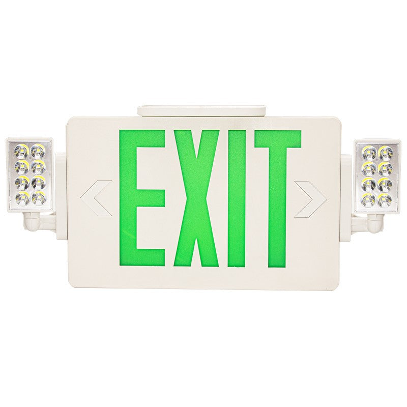 Westgate XTSL-CL-GW Super Slim LED Exit Sigh With Adjustable LED Heads ...