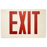 Westgate XTSL-RW Super Slim LED Exit Sign Red Letters White Finish