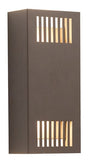 Westgate CRES-52-50K-BR 15W Small Crest Sconces Grill Trim Bronze Finish 5000K