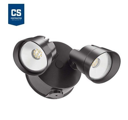 Lithonia Lighting Contractor Select OLF 25W 2-Head LED Flood Light- BuyRite Electric