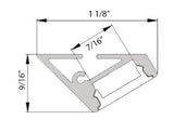 Core Lighting ALP110-48 Designer Surface Mount LED Profile - 48 Inches