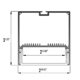 Core Lighting ALP300-48 Surface/Suspended LED Aluminum Profile - 48 inches