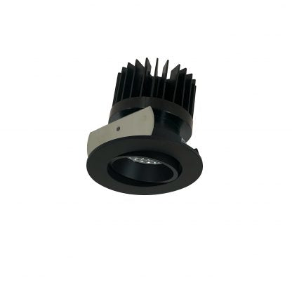 Nora Lighting NIOB-2RC50XBB/10 2 Inch Iolite Round Adjustable Cone Reflector  Black / Black Finish 1000lm / 14W 5000K
