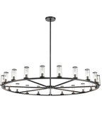 Alora Lighting CH309021UBCG Revolve 21 Light 60 inch Chandelier Ceiling Light Bronze Finish