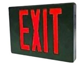 Westgate XT-WP-2RB-EM LED Red Wet Location Exit Sign 120/277V