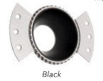 Westgate LRD-TL-10W-27K-4S-BK 4 Inch LED Architectural Trimless Recessed Light Square Black Finish
