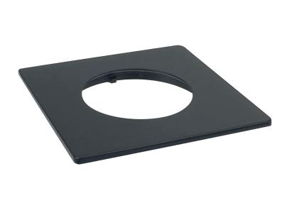 Nora Lighting NM2-2SETB Square Recessed Trim Matte Black Finish