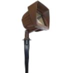 ABBA Lighting USA DL04-BR, Flood Light, Heavy Duty Cast Aluminum Spot Light Bronze Finish