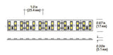 Core Lighting LSMW60-22K-16FT-24V-HC90 Outdoor Flexible 6W LED Strip 2200K Color Temperature, Length 16 ft. 24 Voltage