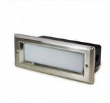 Nora Lighting NSW-852/32BZ 4W LED Brick Step Light with Lens Face Plate (requires NSW-800 Housing) 120-277V Bronze  Finish