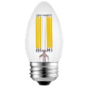 ABBA Lighting USA E26-5000K, Edison Bulb, Cool White Accessory Light Bulb E12