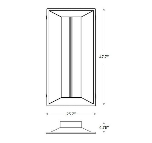 CREE CR24-40L-KK-10V-HD 2x4 Architectural LED Troffer Light Fixture High - BuyRite Electric