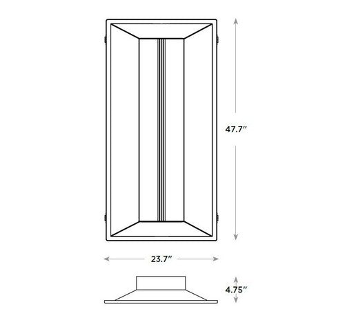 CREE CR24-40L-KK-10V-HD 2x4 Architectural LED Troffer Light Fixture High - BuyRite Electric