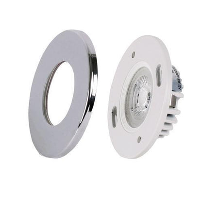 Core Lighting DLC350-5W-40K-CH 5W LED Recessed Undercabinet Downlight - 12V 4000K  Chrome Finish