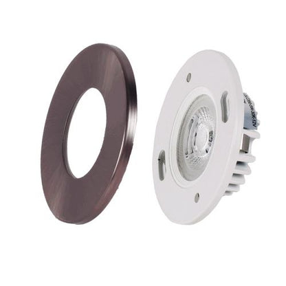 Core Lighting DLC350-5W-40K-BZ 5W LED Recessed Undercabinet Downlight - 12V 4000K  Bronze Finish