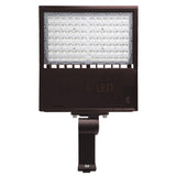EnvisionLED LED-ARL2-3P150W-TRI-BZ-SFA-UNV LED Area light 3CCT + 3Power Selectable, Slip Fitter and Straight Arm 150W Bronze Finish