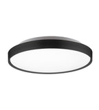 Kuzco Lighting FM43313-BK LED 13 Inch Brook Flush Mount Ceiling Light Black Finish