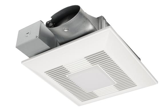 Panasonic Whisper Value DC Fan / LED- ECM Motor with Pick A Flow (LED Chip Panel Included) - BuyRite Electric