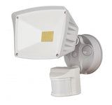 Westgate SL-28W-30K-WH-P 28W White LED Security Lights With PIR Sensor 120V AC