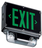 Westgate XTCLN4X-1G-6-15W-B Nema 4X Combination Led Exit Sign & Led Emergency