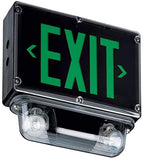 Westgate XTCLN4X-2G-6-12W-B Nema 4X Combination Led Exit Sign & Led Emergency