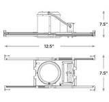 CREE LED Lighting H6-277V 6" Architectural Housing for LR6 and CR6 LED Downlights 277V