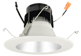 ELCO Lighting EL685CT5DHW 6 Inch 0-10V LED Inserts with 5-CCT and 3-Lumen Switch Haze/White Ring Finish