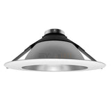 EnvisionLED CADM-8-CSH LED 8 Inch Clear-Spectacle, Commercial Downlight Trims, Haze Reflector/White Trim