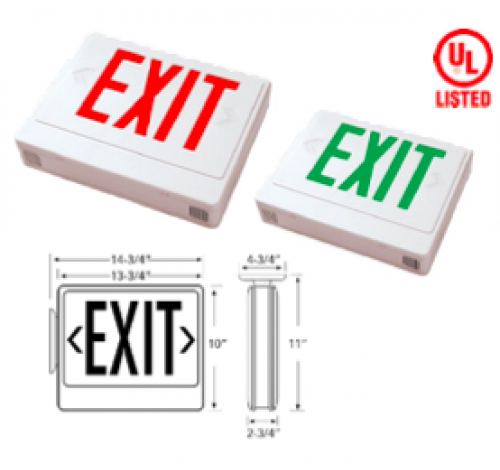 Westgate LED Exit Sign With Remote Capability - BuyRite Electric