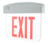 Westgate XE-2RMA-EM Double Face Edgelit Mirror Aluminum LED Exit Sign 120-277V