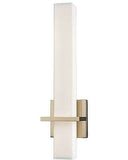 Kuzco Lighting WS84218-BG LED Nepal Wall Sconce Light 120V Brushed Gold Finish