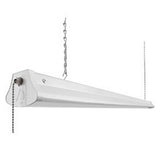 Lithonia Lighting 1290L 4-ft 25W LED Shop Light, 1700 lumens 120-277V