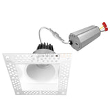 EnvisionLED LED-DLJBX-TML-2SQ-15W-5CCT-WH LED 2 Inch Trimless Square Downlight 15W White Finish