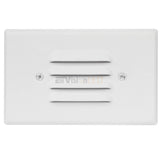 EnvisionLED LED-STEP-AGL-2W-27K-120V-WH LED Angled Louver Step Light White Finish (Horizontal)