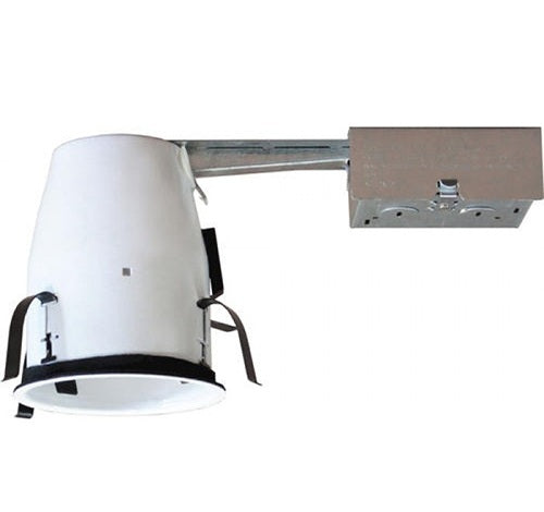 4" Led Recessed Single wall Painted Steel Housing gasket with Ceiling Junction Box - BuyRite Electric