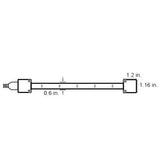 Core Lighting LSG40-27K-50FT LED 50-ft Indoor/Outdoor Strip - 4W/ft, 120V  2700K