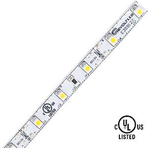 Core Lighting LSM15-30K-PF-12V Flux 1-ft Indoor LED Tape Light Section - 1.5W/FT, 12V,  Color Temperature 3000K