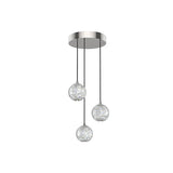 Alora Lighting MP321203PN Marni Integrated LED Pendant, Ceiling lighting Nickel Finish