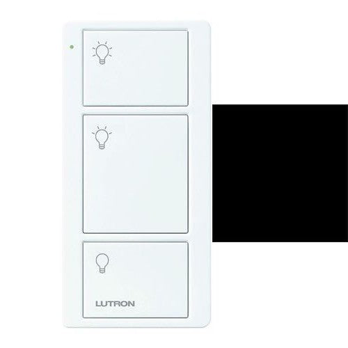 Lutron PJ2-3B-TMN-L01 LED Lutron Pico Wireless Control - 3-Button Midnight Finish