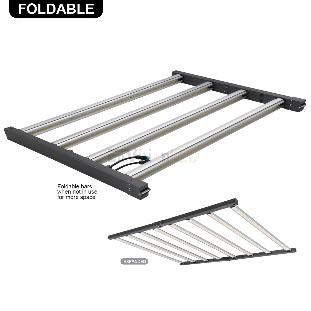 EnvisionLED QB-FSG-8B-7T660W LED Grow Light Full Spectrum 660W