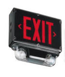 Westgate XTCLN4X-1R-6-15W-B Nema 4X Combination Led Exit Sign & Led Emergency