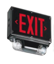 Westgate XTCLN4X-1R-6-28W-B Nema 4X Combination Led Exit Sign & Led Emergency
