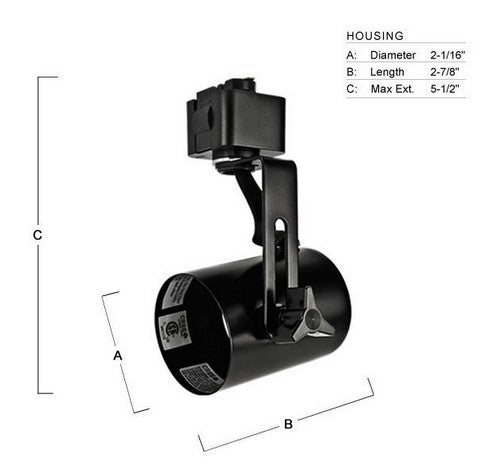 CREE LED Lighting TL-J-ED-BL Lamp holder Juno/Con-tech Black - BuyRite Electric